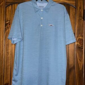 Medium Patagonia Mens Polo Shirt Blue